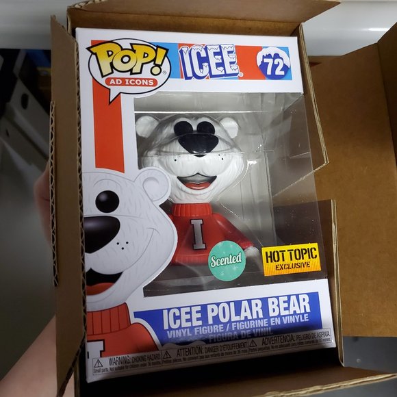 Funko Pop Ad Icons Icee Polar Bear #72 Scented (HT Exclusive) New in Box - Picture 1 of 1